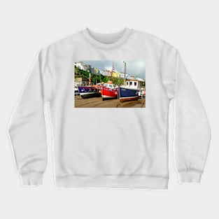 Tenby, Wales Crewneck Sweatshirt